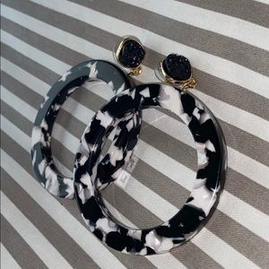 Marble & Stone Earrings